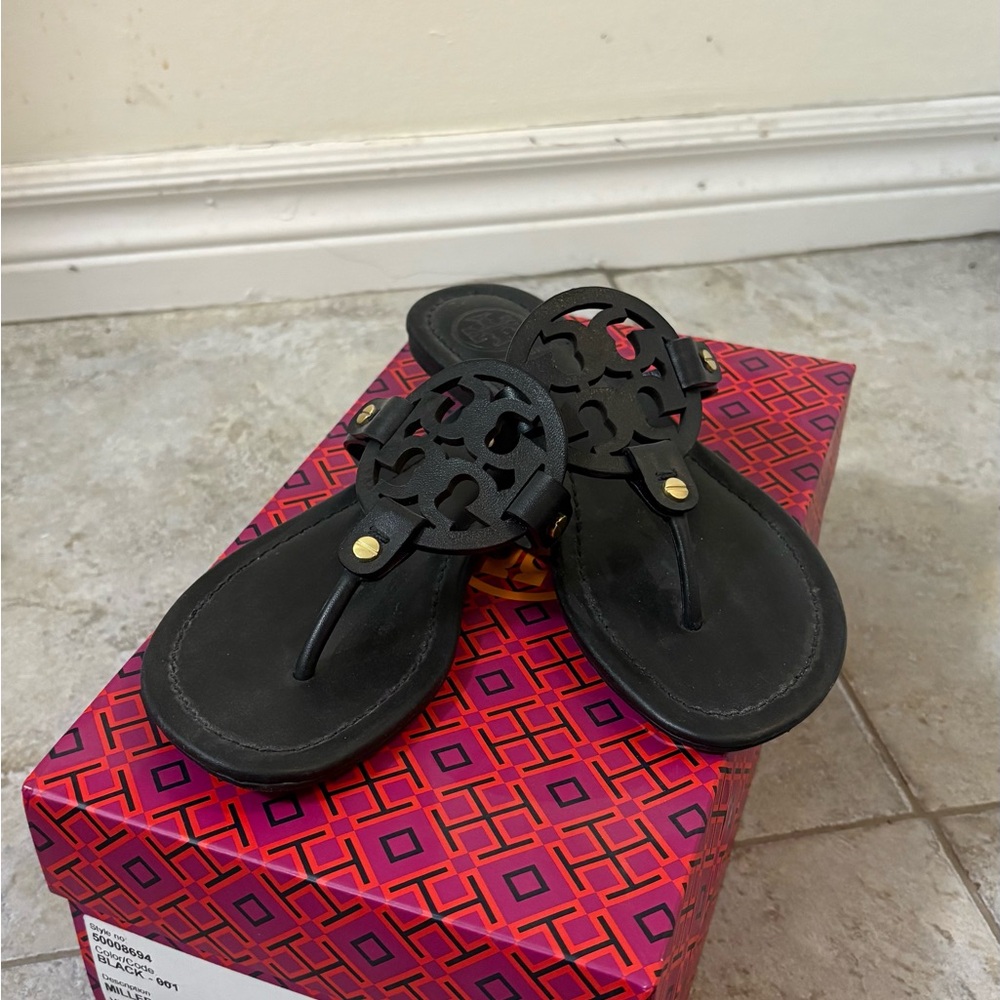Tory Burch Black Sandals